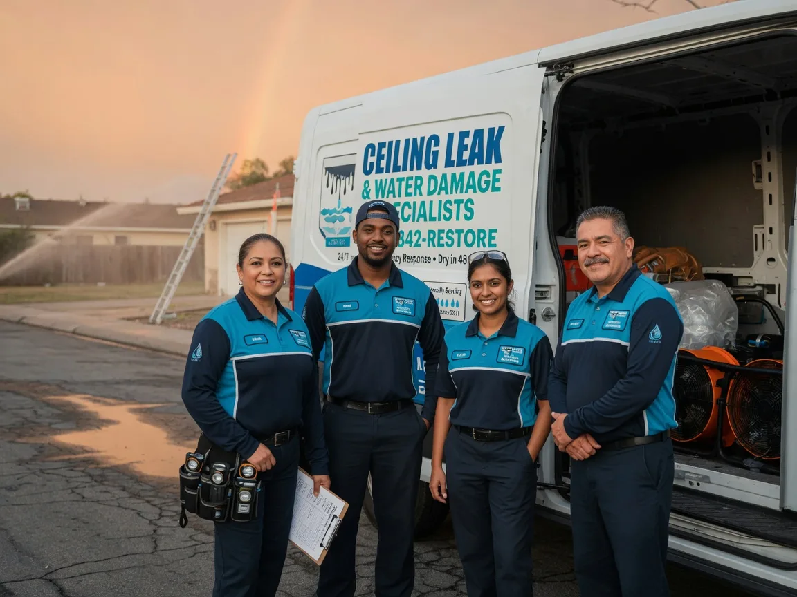 Ceiling Leak Cleanup company in Krebs, OK